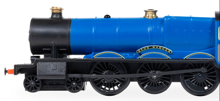 R9378SS Playtrains Blue Ranger Steam Train with Steam