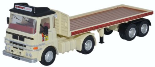 Oxford Diecast 76LV005 ERF LV Flatbed Trailer Scottish & – Rails
