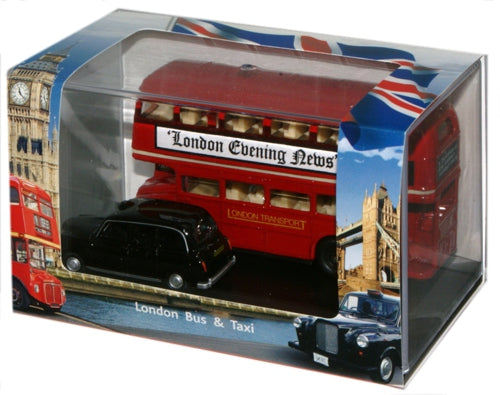London Bus & Taxi Set