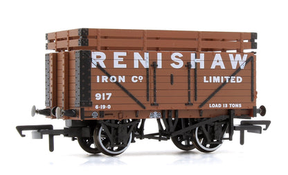 Pre-Owned 7 Plank Mineral Wagon - Renishaw Iron Co 917 (2 Coke Rails) No.917
