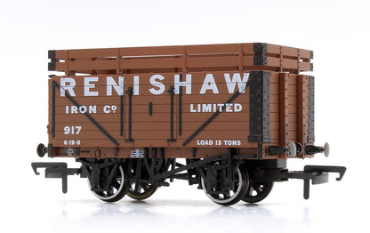 Pre-Owned 7 Plank Mineral Wagon - Renishaw Iron Co 917 (2 Coke Rails) No.917