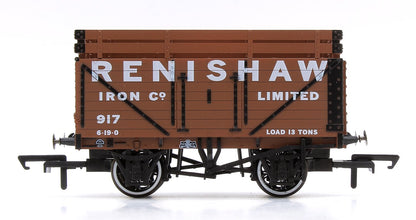 Pre-Owned 7 Plank Mineral Wagon - Renishaw Iron Co 917 (2 Coke Rails) No.917