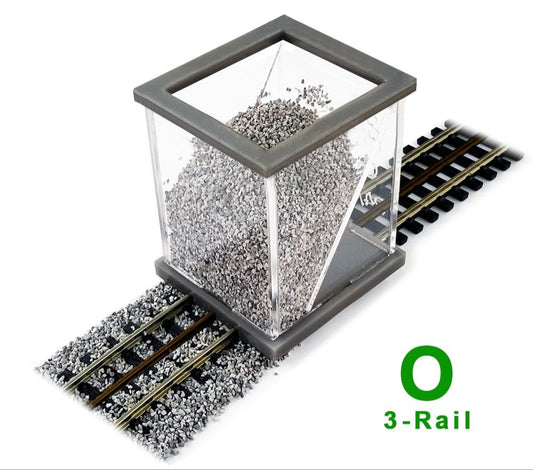 O Scale Ballast Spreader 3-Rail