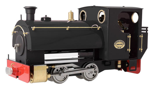 PEGGIE-BLACK-45 0-4-0 Saddle Tank 'Peggie' Black (Manual) Steam Locomotive