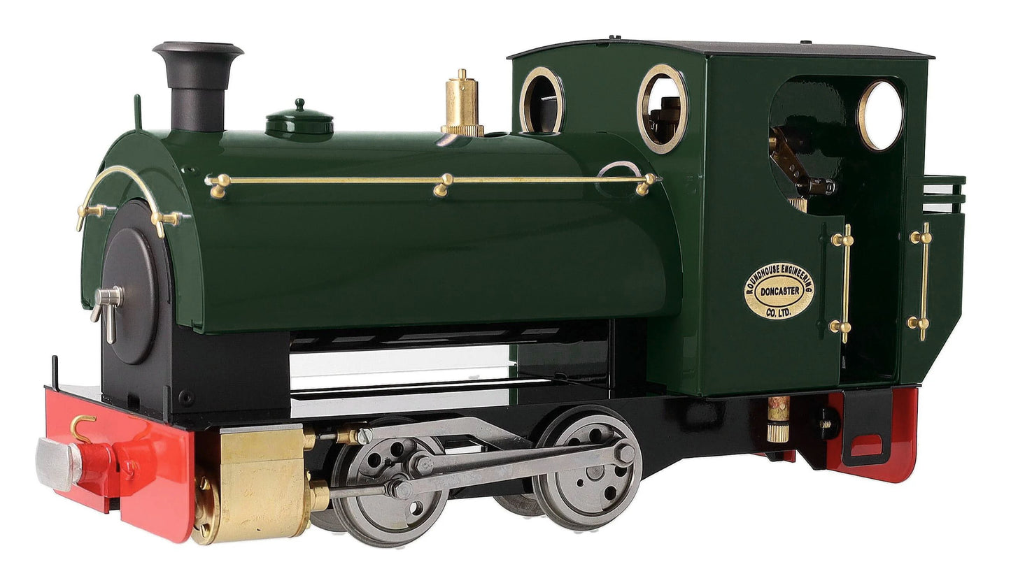 PEGGIERC-BRUNGREEN-32 0-4-0 Saddle Tank 'Peggie' Deep Brunswick Green (Radio Control) Steam Locomotive