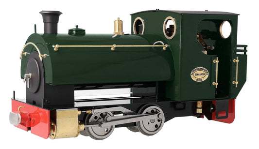 PEGGIE-BRONZEGREEN-32 0-4-0 Saddle Tank 'Peggie' Deep Bronze Green (Manual) Steam Locomotive