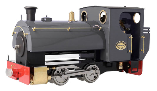 PEGGIE-WDGREY 0-4-0 Saddle Tank 'Peggie' WD Grey (Manual) Steam Locomotive
