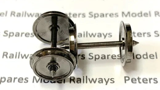 PS108 12.6mm Solid Disc Wagon & Coach Wheels (x1 Pair)