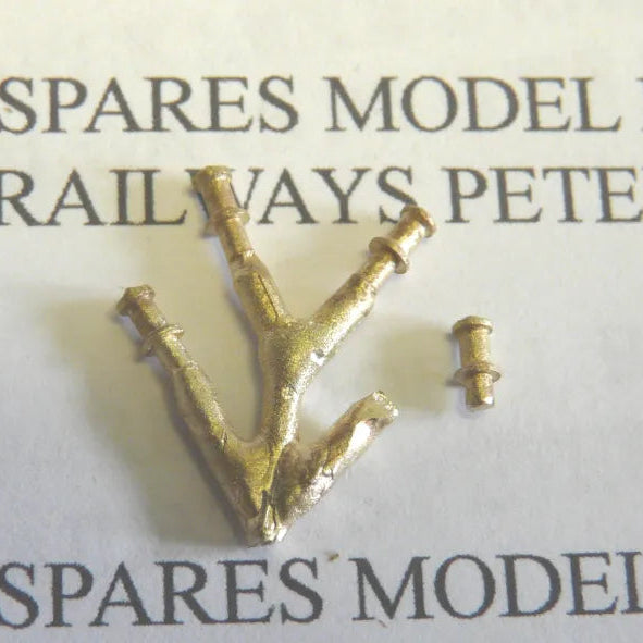 PS24 Triang Hornby Replacement Plain Safety Valves (4 Pack)