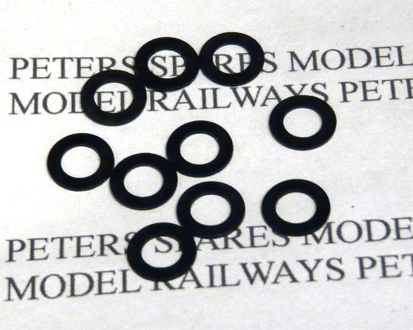 PS41 Replacement Lima L1-1504-00 Traction Tyres (Small Size) (10 Pack) OO/HO Gauge