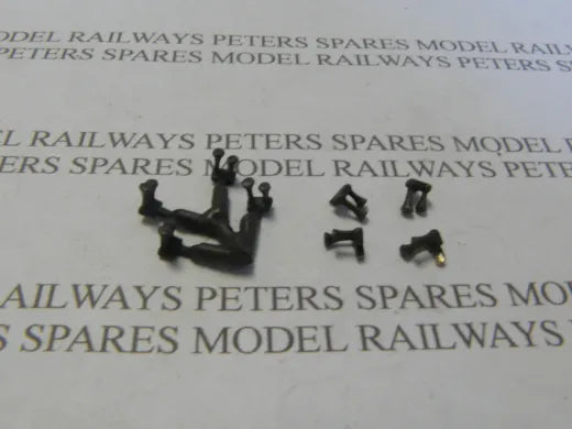 PS48 Replacement Lima Class 73 Air Horns (4 Pack) Blackened OO Gauge