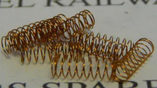 Replacement Mainline / Bachmann / Replica Springs (10 Pack)