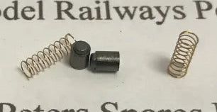 PS66 Hornby Replacement Carbon Brush & Springs (2 Pack)