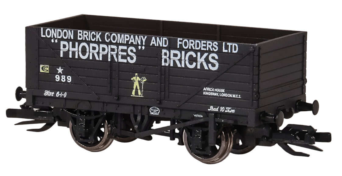 TT:120 Scale 7 Plank Wagon Phorpres Bricks