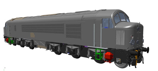 Class 44 'Tryfan' BR Blue 44010 (slotted grilles) Diesel Locomotive