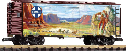 Santa Fe Chieftan Steel Reefer Wagon