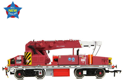 Plasser 12T YOB Diesel-Hydraulic Crane DRP81523 Javis/Fastline Maroon