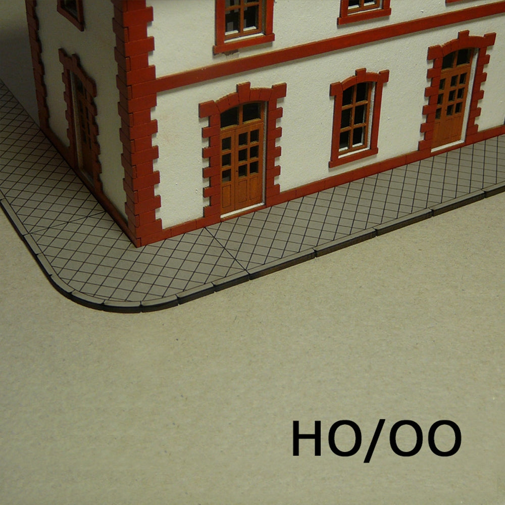 H0/00 Sidewalks Diamond Model Kit
