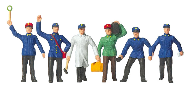 Railway Personnel (6) Exclusive Figure Set