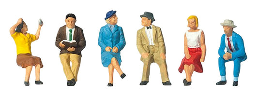 People Sitting (6) Exclusive Figure Set