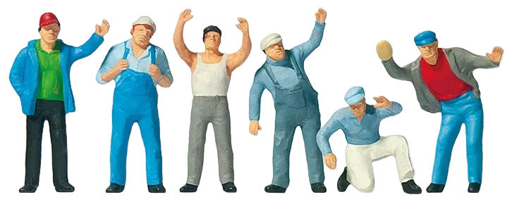 PR10036 Standing Truckers (6) Exclusive Figure Set
