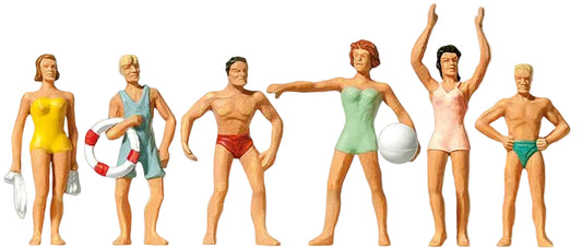 PR10070 Standing Bathing Persons(6) Exclusive Figure Set