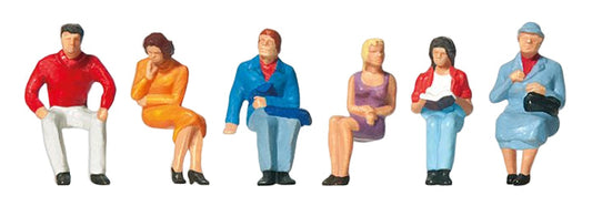 Sitting People (6) Exclusive Figure Set