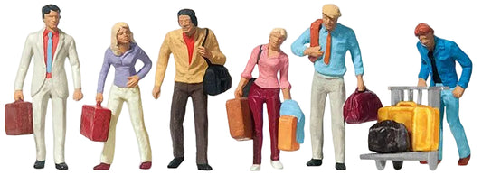 PR10115 Walking Passengers (6) Exclusive Figure Set