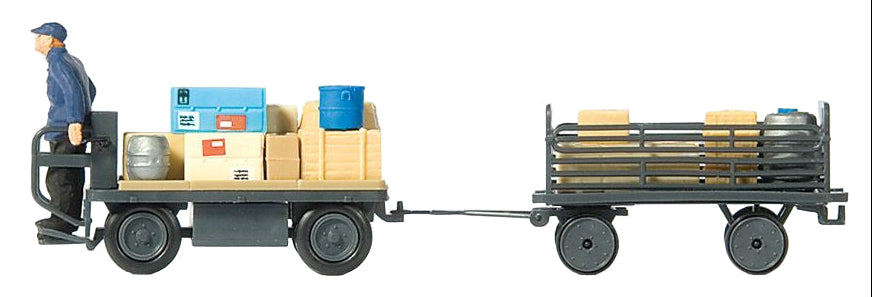 DB Electric Vehicle with Cart Exclusive Figure Set