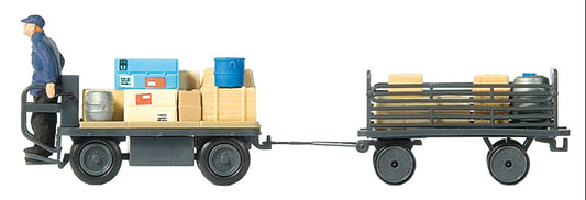 DB Electric Vehicle with Cart Exclusive Figure Set