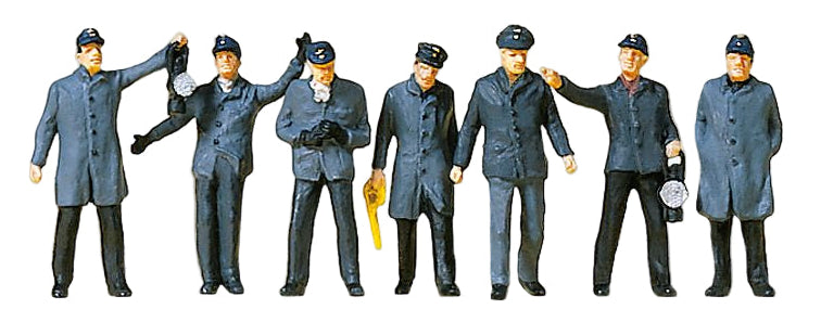 DB Railway Yard Workers (7) Exclusive Figure Set