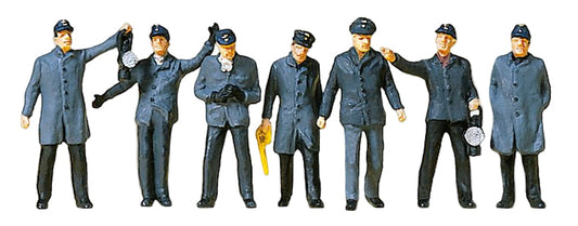 DB Railway Yard Workers (7) Exclusive Figure Set