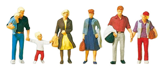 Walking Travellers (6) Exclusive Figure Set