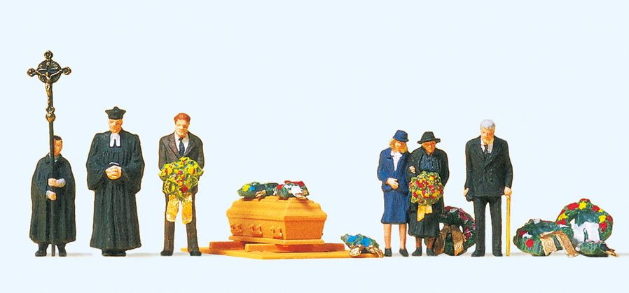 PR10519 Protestant Funeral (6) Exclusive Figure Set