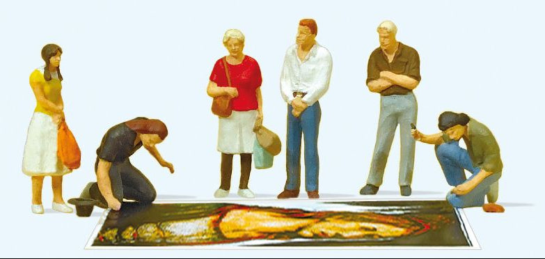 Street Artist Scene (6) Exclusve Figure Set