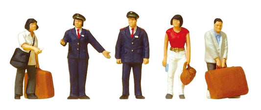 Chinese Railway Scene (5) Exclusive Figure Set