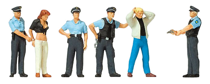 Under Arrest Scene (6) Exclusive Figure Set