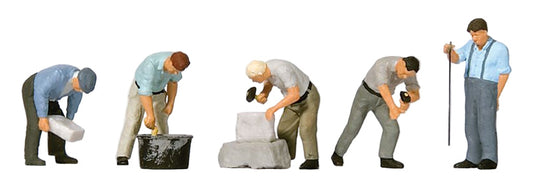 Working at the Quarrystone Wall (5) Exclusive Figure Set