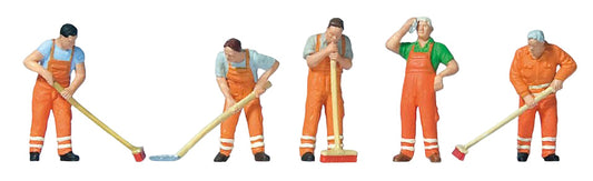 Street Cleaners (5) Exclusive Figure Set