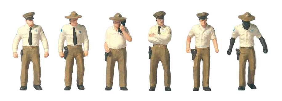 US Sheriff Deputies (6) Exclusive Figure Set