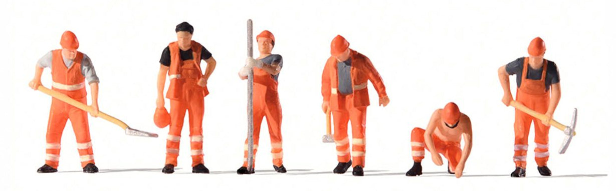 PR10816 Track Workers (6) Exclusive Figure Set