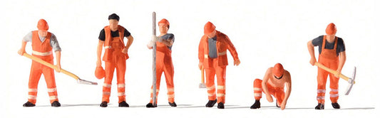 PR10816 Track Workers (6) Exclusive Figure Set