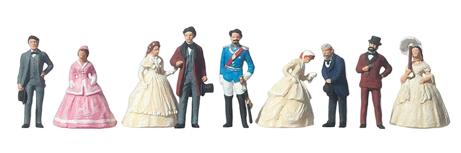 PR12061 Ludwig II of Bavaria and Guests (9) Exclusive Figure Set