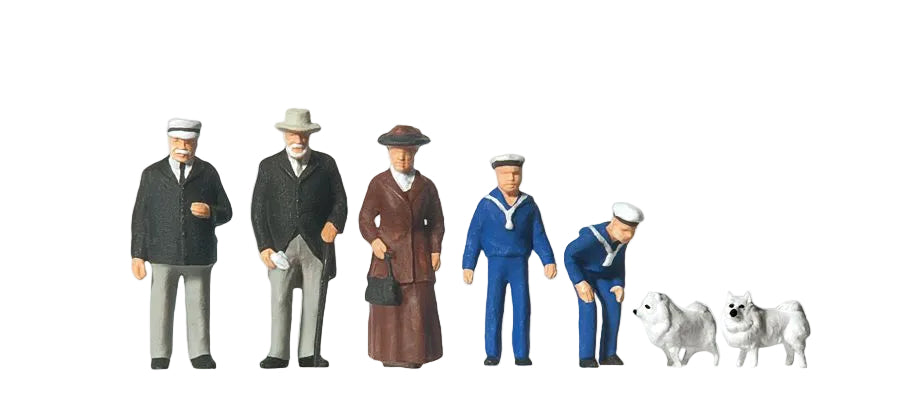 PR12196 King Wilhelm II and Entourage 1900 (5) Exclusive Figure Set