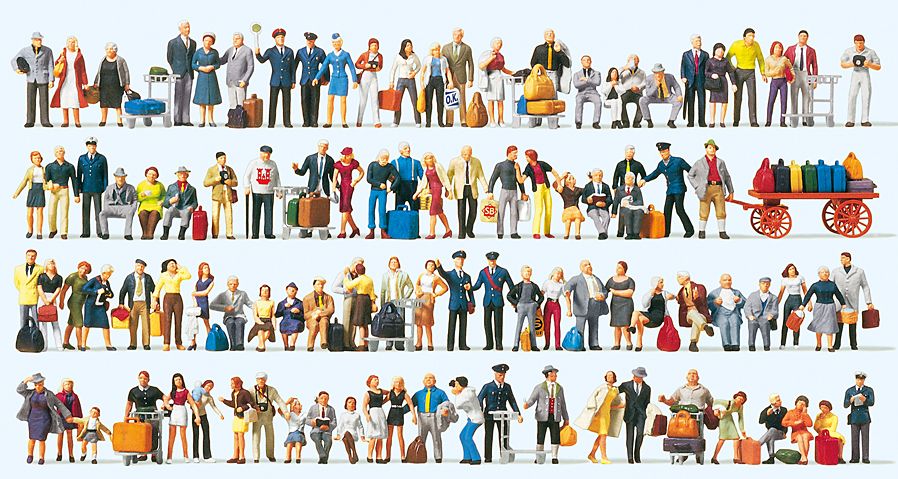13000 Railway Figures (100) Exclusive Figure Super Set
