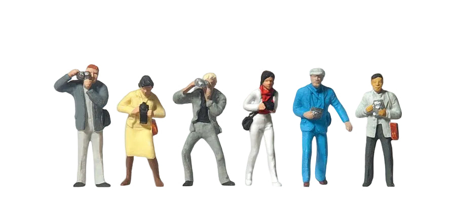 PR14080 Photographers (6) Standard Figure Set