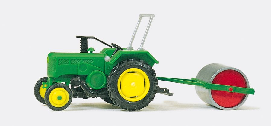 17929 Lanz with Agricultural Roller