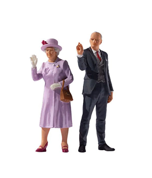 PR28283 Queen Elizabeth II & Prince Philip Figure Set