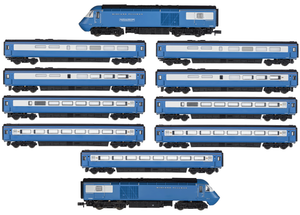 Class 43 HST Pullman Blue Full Train Set (11 Car Set)