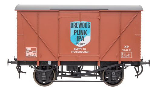 Br Standard Plywood Van Brewdog Punk Ipa - Weathered